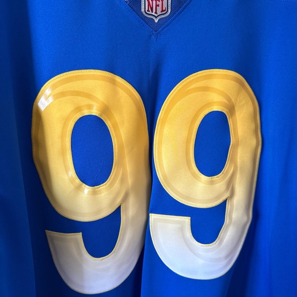 NFL Blue and Yellow Rams Jersey - Picture 2 of 7